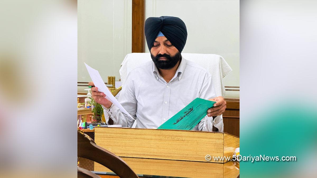 Laljit Singh Bhullar, AAP, Aam Aadmi Party, Aam Aadmi Party Punjab, AAP Punjab, Government of Punjab, Punjab Government