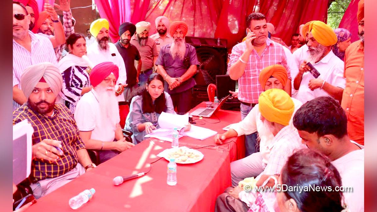 Dr. Inderbir Singh Nijjar, Inderbir Singh Nijjar, AAP, Aam Aadmi Party, Aam Aadmi Party Punjab, Sakshi Sawhney, DC Amritsar, Amritsar, Deputy Commissioner Amritsar, Bhagwant Mann Sarkar Tuhade Dwar