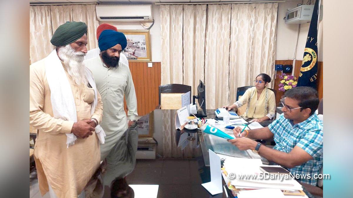Sandeep Kumar, DC Tarn Taran, Tarn Taran, Deputy Commissioner Tarn Taran