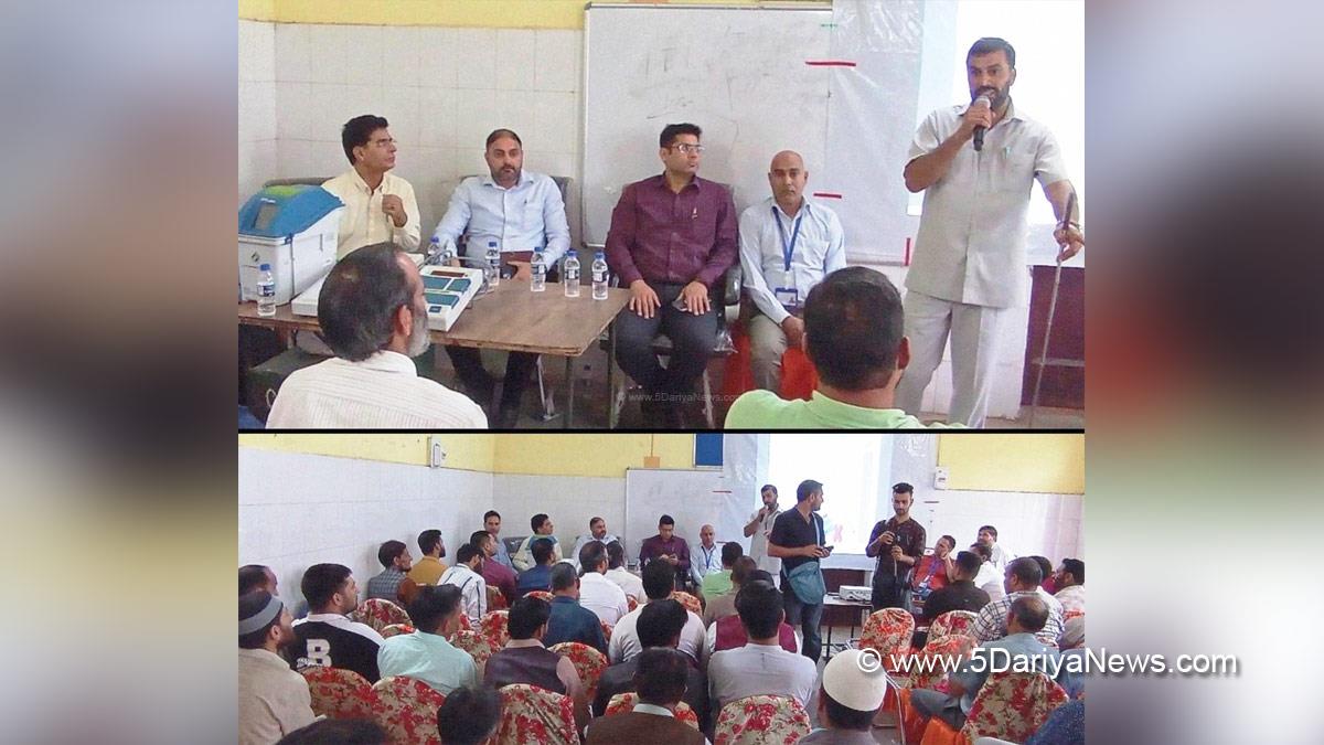Vikas Kundal,District Election Officer Poonch, Poonch, Kashmir, Jammu And Kashmir, Jammu & Kashmir, District Administration Poonch 