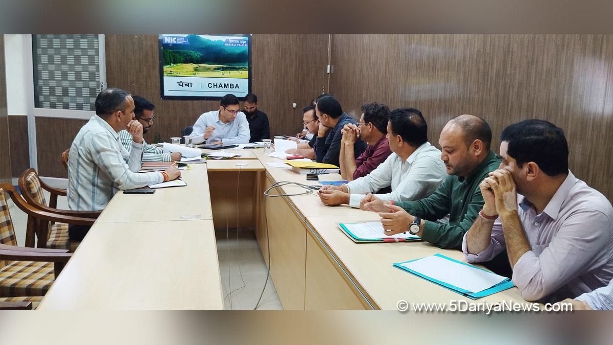 Mukesh Repswal, Deputy Commissioner Chamba, Chamba, Himachal Pradesh