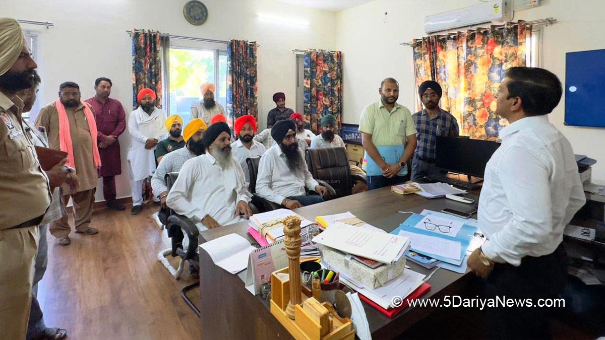 Sandeep Kumar, DC Tarn Taran, Tarn Taran, Deputy Commissioner Tarn Taran