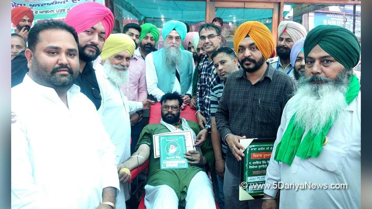 Kultar Singh Sandhwan, AAP, Aam Aadmi Party, AAP Punjab, Aam Aadmi Party Punjab, Government of Punjab, Punjab Government, Blood Camp, Blood Donation Camp