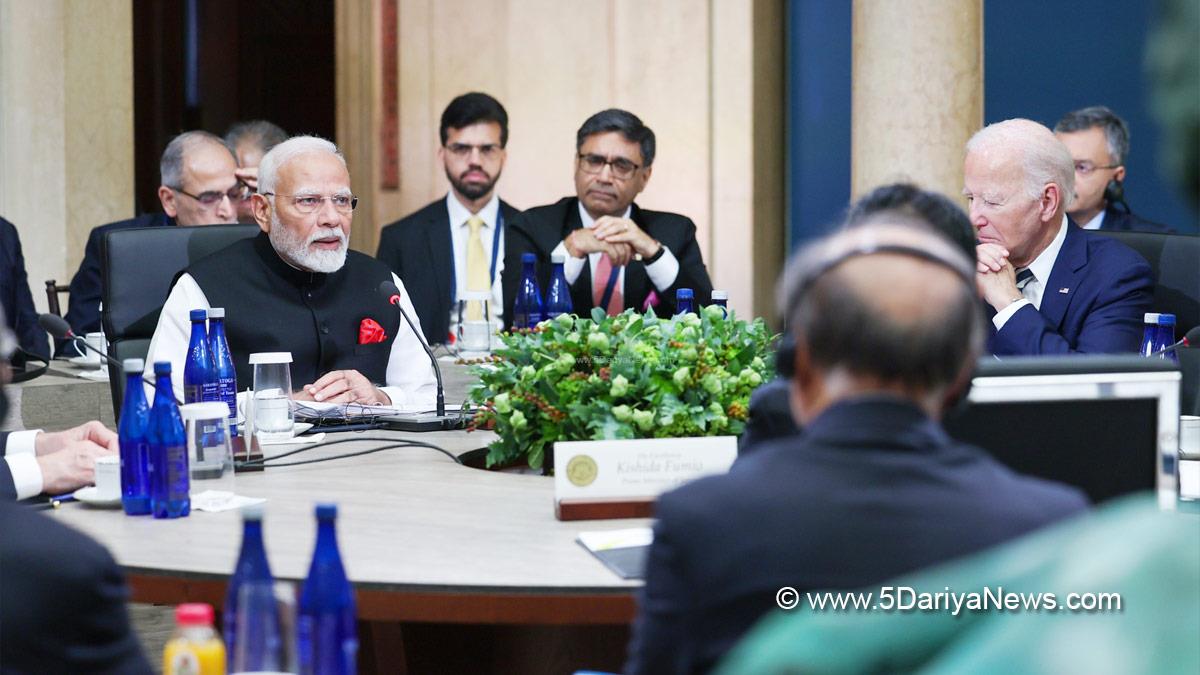 Narendra Modi, Modi, BJP, Bharatiya Janata Party, Prime Minister of India, Prime Minister, Narendra Damodardas Modi, Wilmington, USA, Quad Cancer Moonshot event, Joe Biden, Joseph Biden