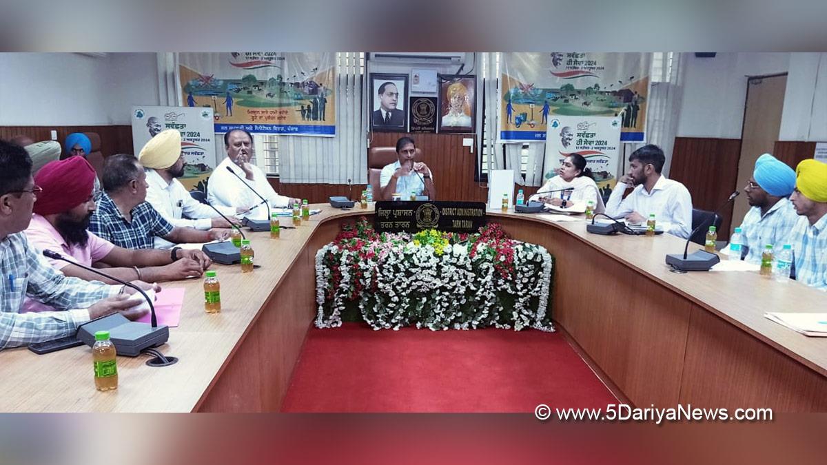 Sandeep Kumar, DC Tarn Taran, Tarn Taran, Deputy Commissioner Tarn Taran 