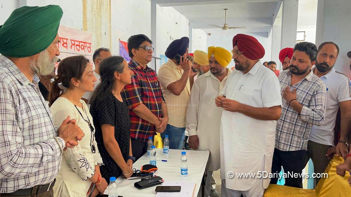 Kuljit Singh Randhawa, Dera Bassi, AAP, Aam Aadmi Party, Aam Aadmi Party Punjab, AAP Punjab, Bhagwant Mann Sarkar Tuhade Dwar