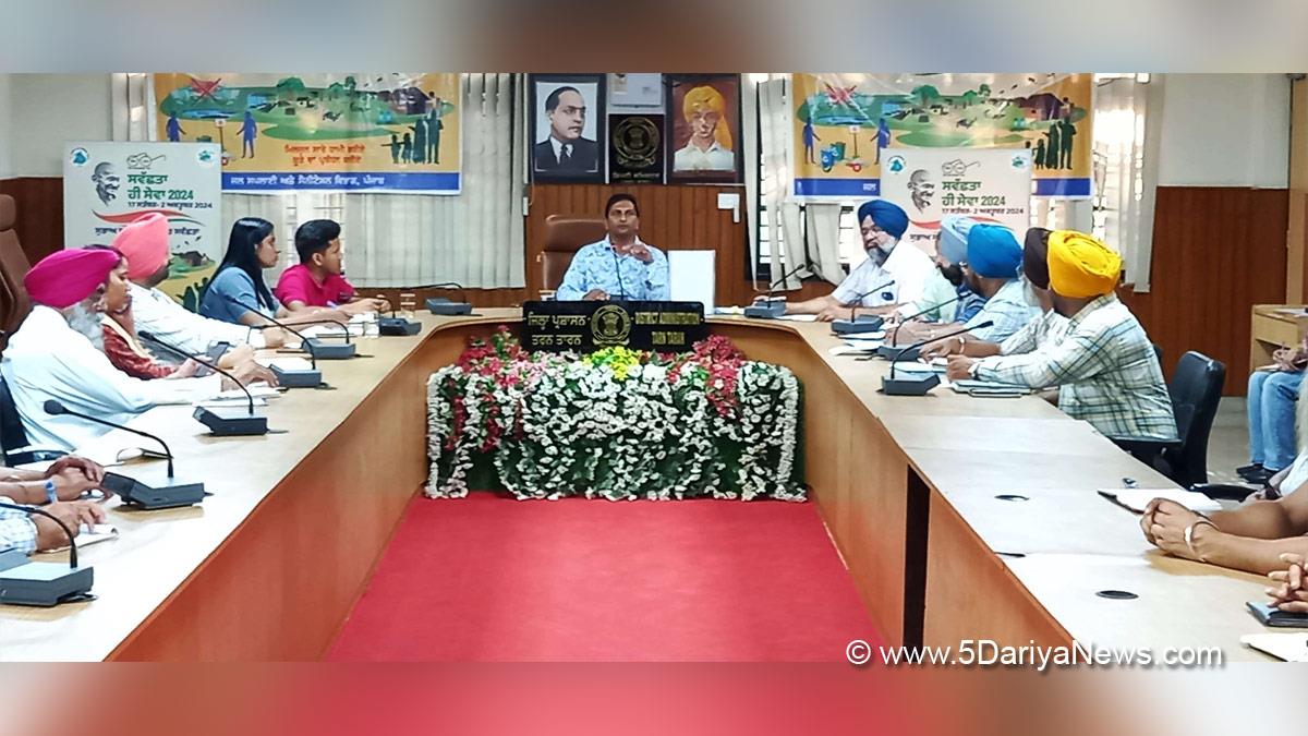 Sandeep Kumar, DC Tarn Taran, Tarn Taran, Deputy Commissioner Tarn Taran