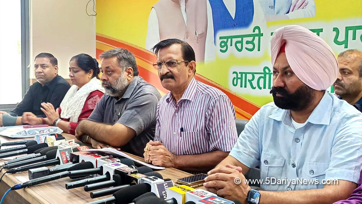Anil Sarin,BJP, Bharatiya Janata Party, BJP Punjab