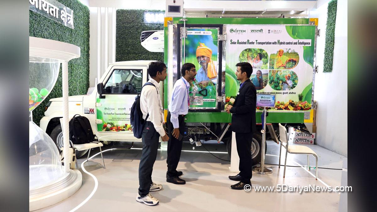 NIFTEM-K, Ministry of Food Processing Industries, SARTHI, Solar Assisted Reefer Transportation with Hybrid controls and Intelligence