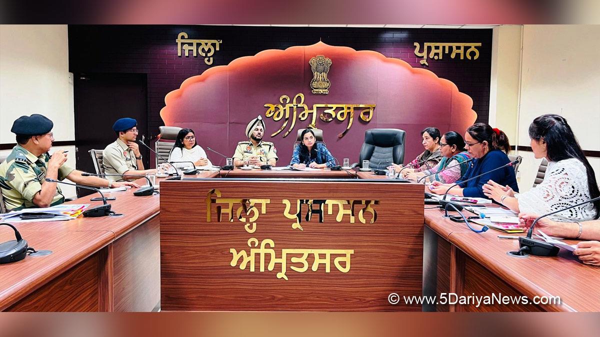 Sakshi Sawhney, DC Amritsar, Amritsar, Deputy Commissioner Amritsar, Gurpreet Singh Bhullar