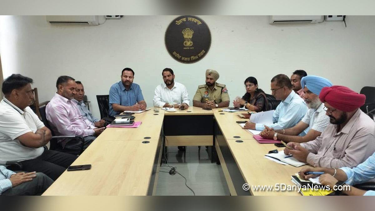 Rajesh Dhiman, DC SBS Nagar, Shaheed Bhagat Singh Nagar, Nawanshahr, S.B.S. Nagar, Deputy Commissioner S.B.S. Nagar