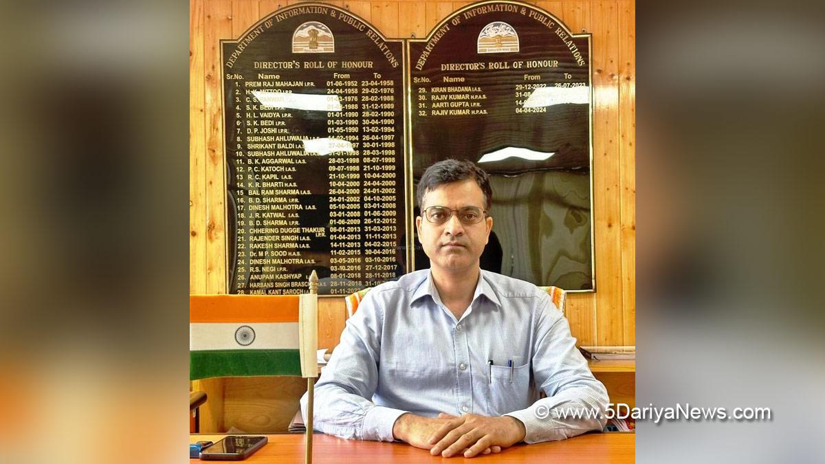 Special Secretary to CM, Himachal Pradesh Administrative Services, Himachal Pradesh Building and Other Construction Workers, HPBOCW, Welfare Board Shimla, Himachal Pradesh State AIDS Control Society, Himachal Pradesh Medical Services Corporation Ltd., Director of Information and Public Relations, Himachal Pradesh