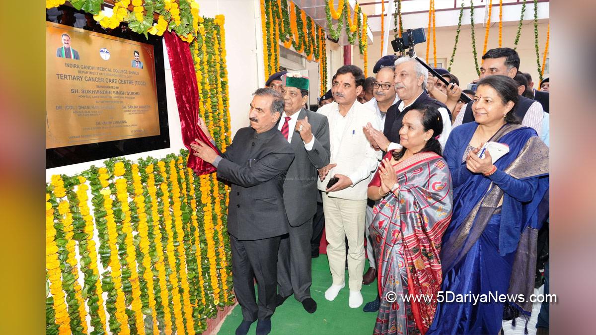 Sukhvinder Singh Sukhu, Himachal Pradesh, Himachal, Congress, Indian National Congress, Himachal Congress, Shimla, Chief Minister of Himachal Pradesh