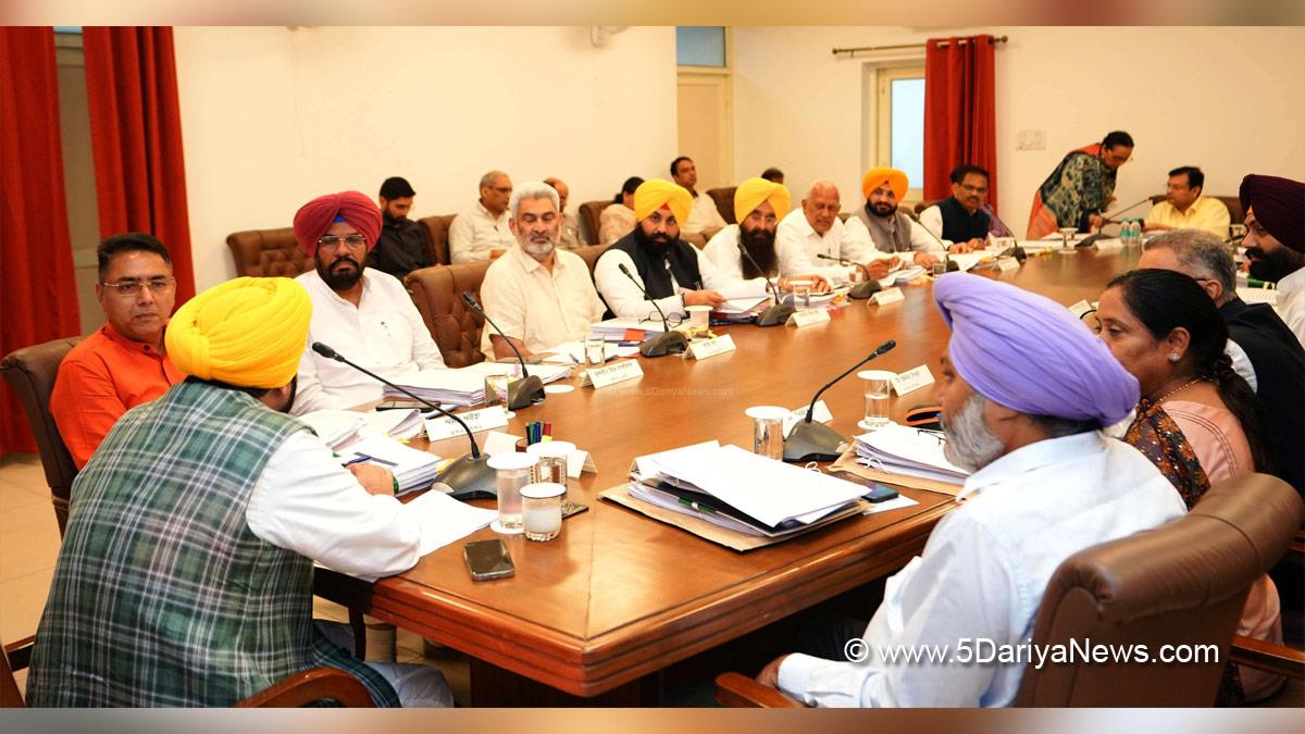 Bhagwant Mann, Bhagwant Singh Mann, AAP, Aam Aadmi Party, Aam Aadmi Party Punjab, AAP Punjab, Government of Punjab, Punjab Government, Punjab, Chief Minister Of Punjab, Cabinet Decision Punjab