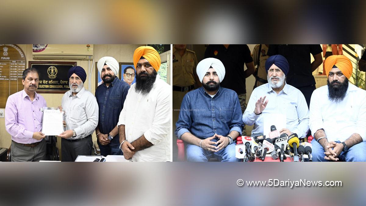 Dr. Daljit Singh Cheema ,Daljit Singh Cheema, Sarabjit Singh Jhinjher, Arshdeep Singh Kler, Shiromani Akali Dal, SAD, Akali Dal