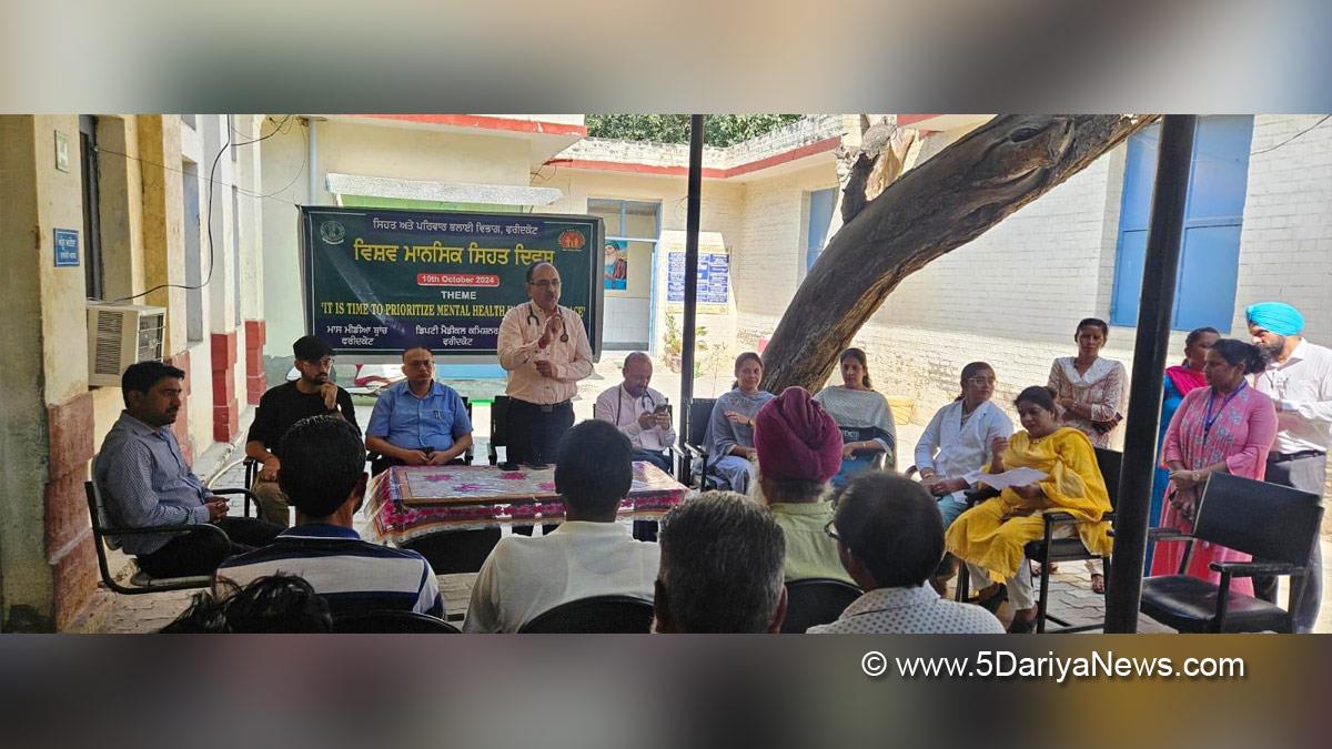 Health, Dr. Chander Shekar Kakkad, Civil Surgeon Faridkot, Faridkot