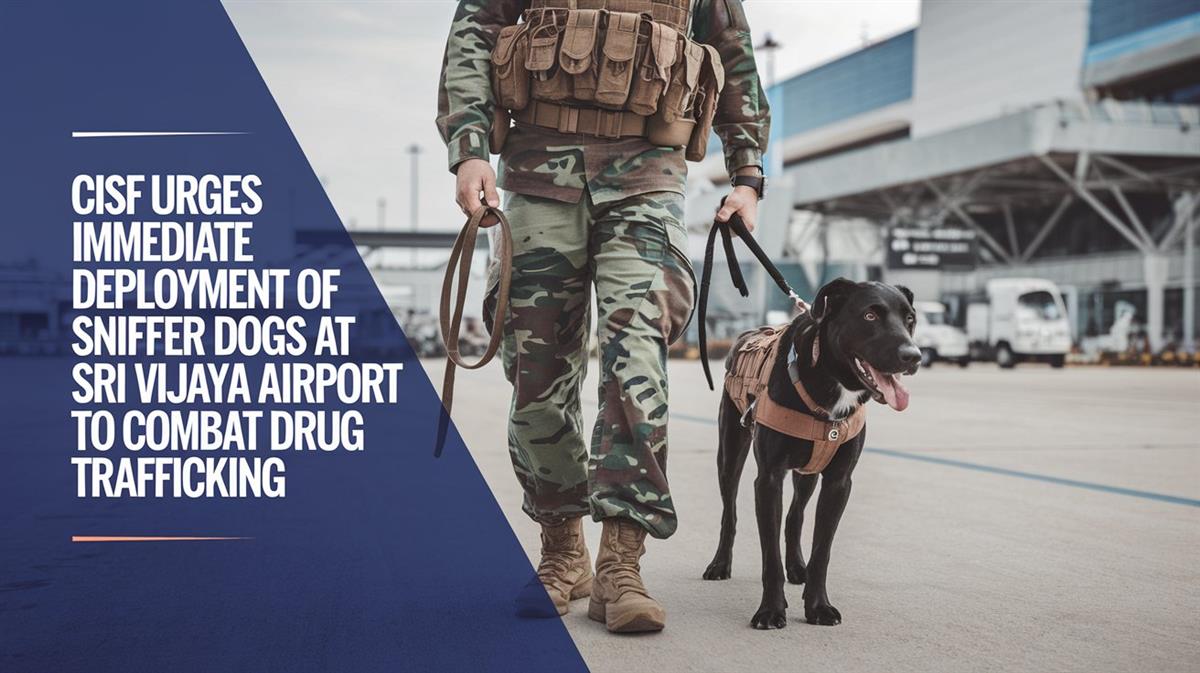 CISF Urges Immediate Deployment of Sniffer Dogs at Sri Vijaya Puram Airport to Combat Drug Trafficking