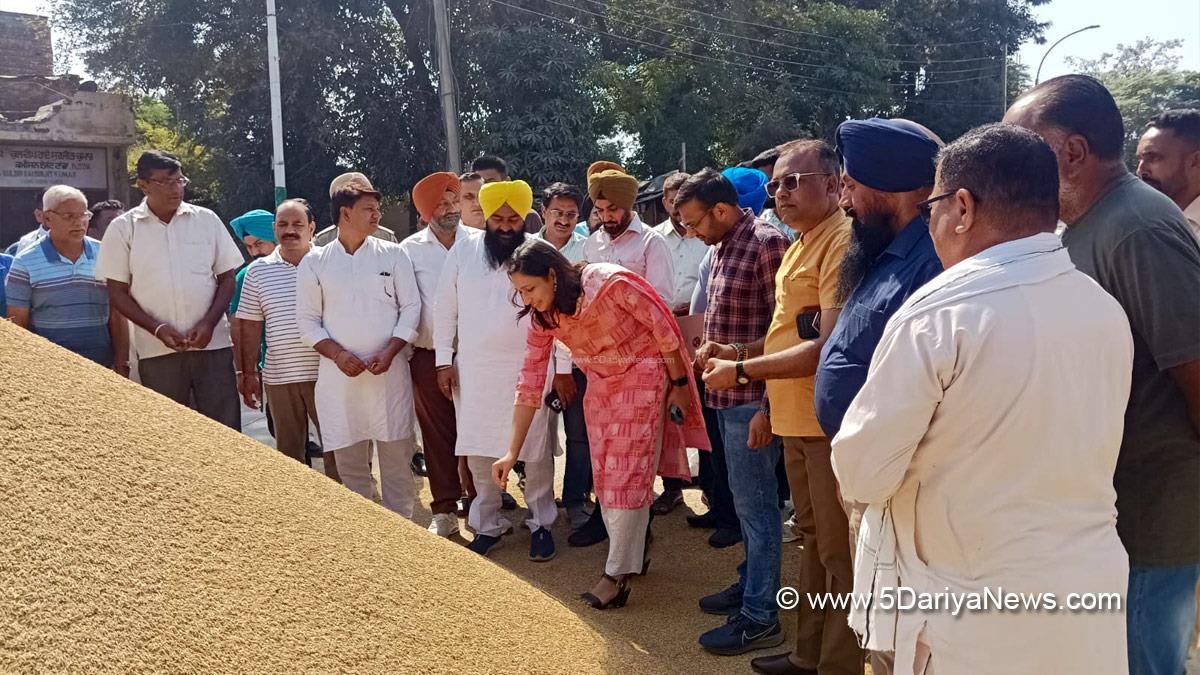 Komal Mittal, DC Hoshiarpur, Deputy Commissioner Hoshiarpur, Hoshiarpur, Jasvir Singh Raja Gill, Urmar , AAP, Aam Aadmi Party, Aam Aadmi Party Punjab, AAP Punjab
