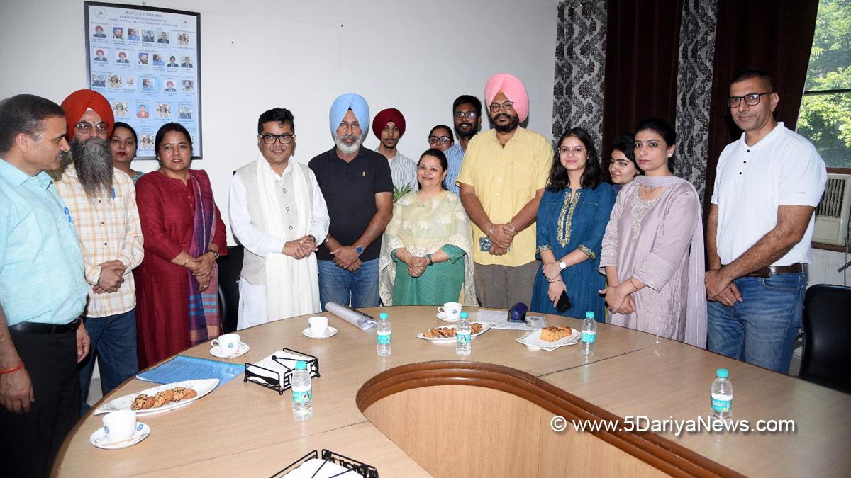 Pabitra Margherita,Bharatiya Janata Party, BJP, Guru Nanak Dev University Amritsar, Guru Nanak Dev University, Prof. Jaspal Singh Sandhu, GNDU, Amritsar