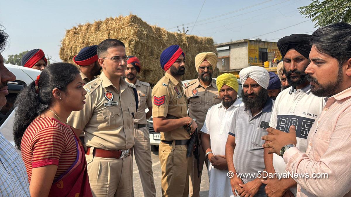 Aashika Jain, DC Mohali, Deputy Commissioner Mohali, S.A.S. Nagar, S.A.S. Nagar Mohali, Mohali, Sahibzada Ajit Singh Nagar, Deepak Pareek, Dera Bassi