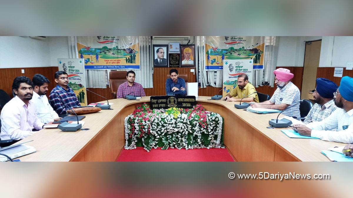 Paramvir Singh, DC Tarn Taran, Tarn Taran, Deputy Commissioner Tarn Taran 