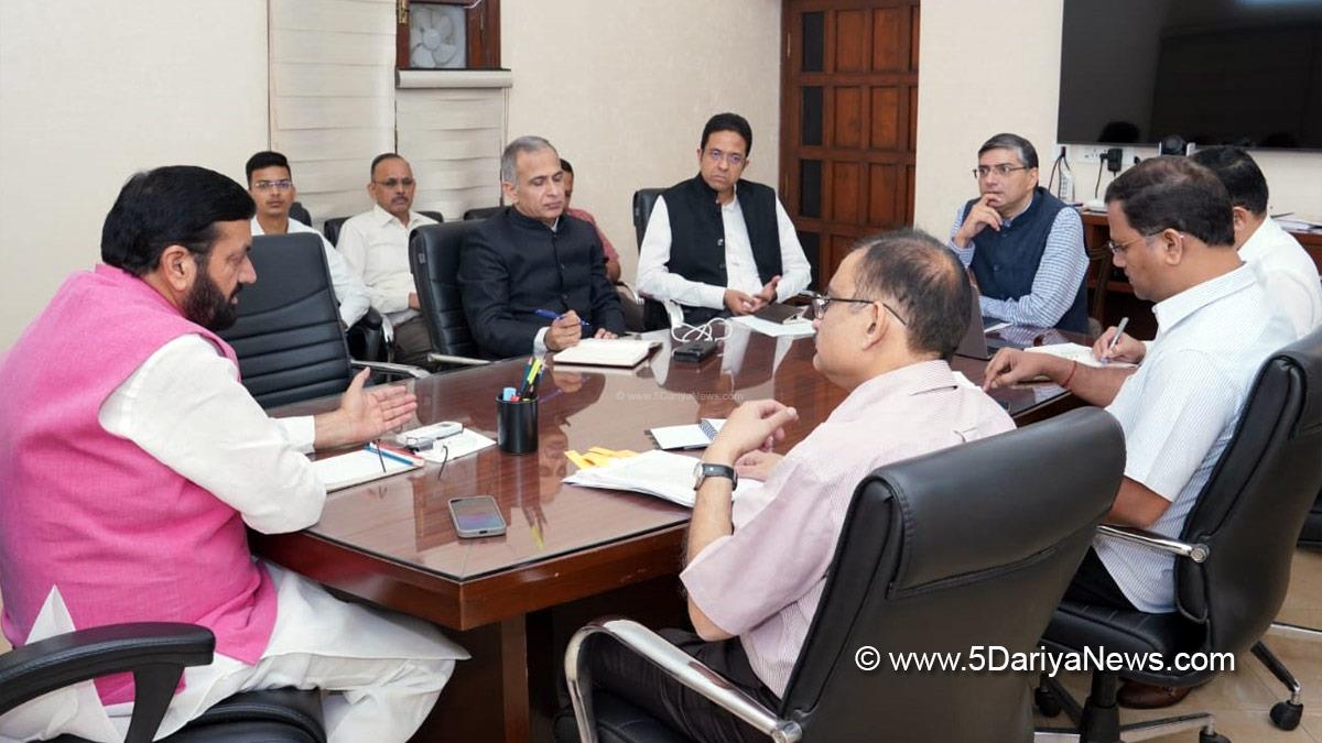 Nayab Singh Saini, Haryana, Bharatiya Janata Party, BJP, Haryana Chief Minister, Chief Minister of Haryana, BJP Haryana, TVSN Prasad, Dr. T.V.S.N Prasad, Chief Secretary Haryana