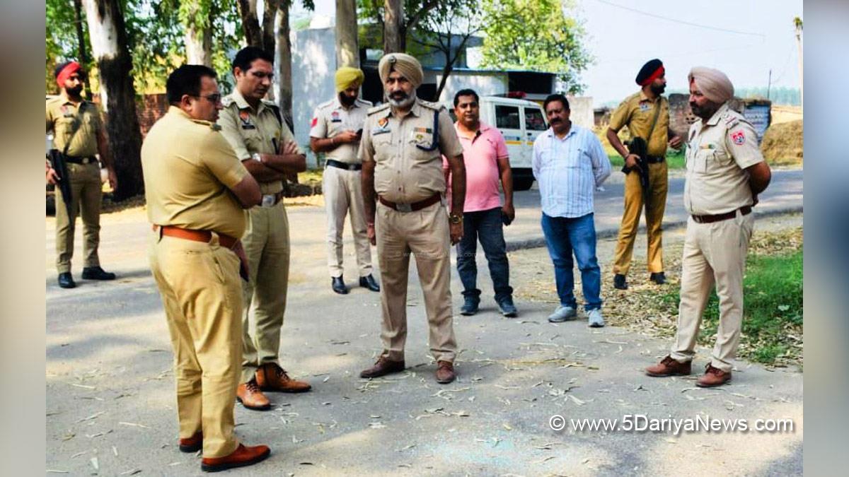 Surendra Lamba, Senior Superintendent of Police, SSP Hoshiarpur, Punjab Police, Hoshiarpur