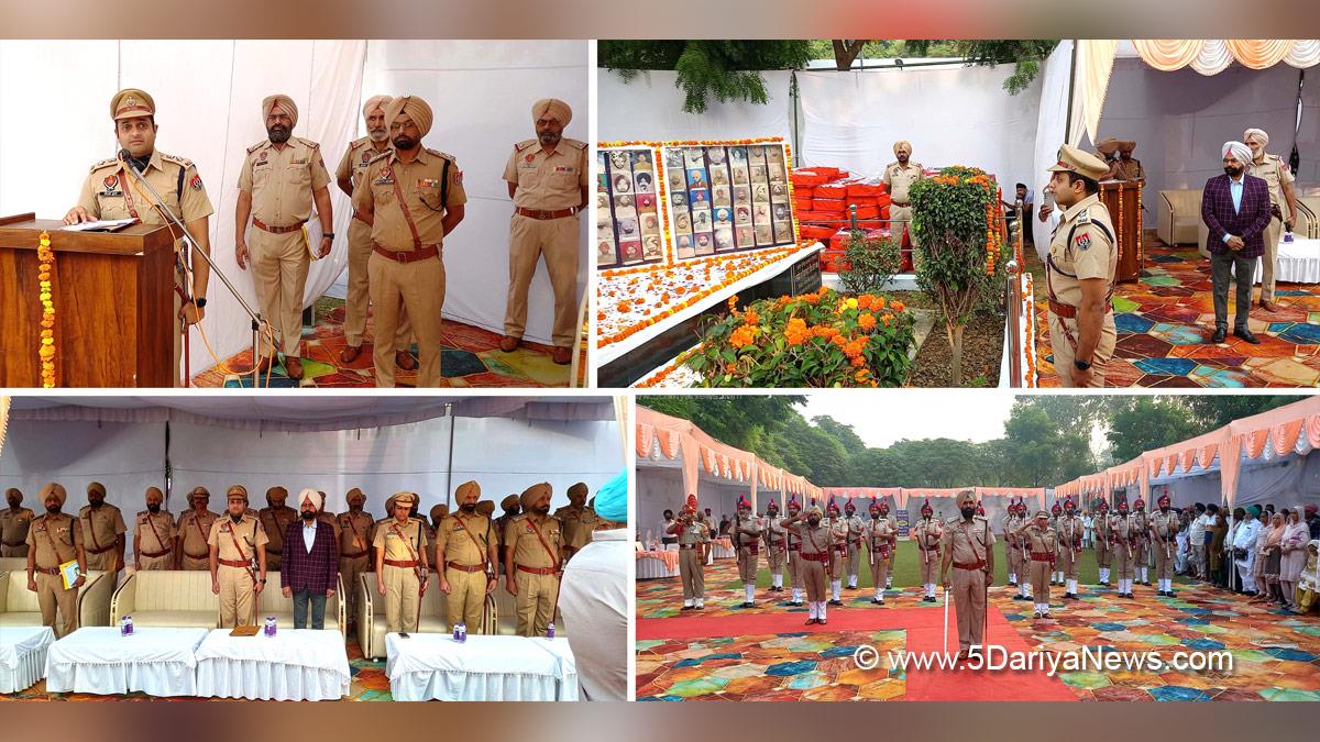 Police Commemoration Day, Punjab Police, Police, Tarn Taran Police, Tarn Taran