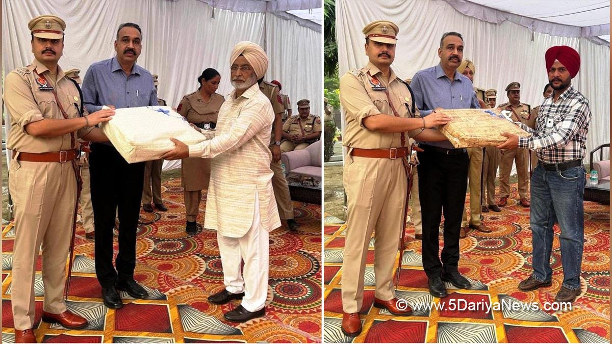 Sandeep Rishi, DC Sangrur, Deputy Commissioner Sangrur, Sangrur, Police Commemoration Day, Punjab Police, Police, Sangrur Police, Sangrur