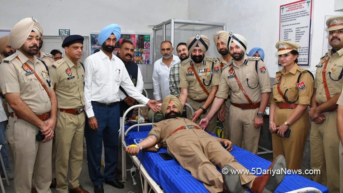 65th Police Commemoration Day, Police Commemoration Day, National Police Commemoration Day, Police, Punjab Police, Patiala, Blood Camp, Blood Donation Camp