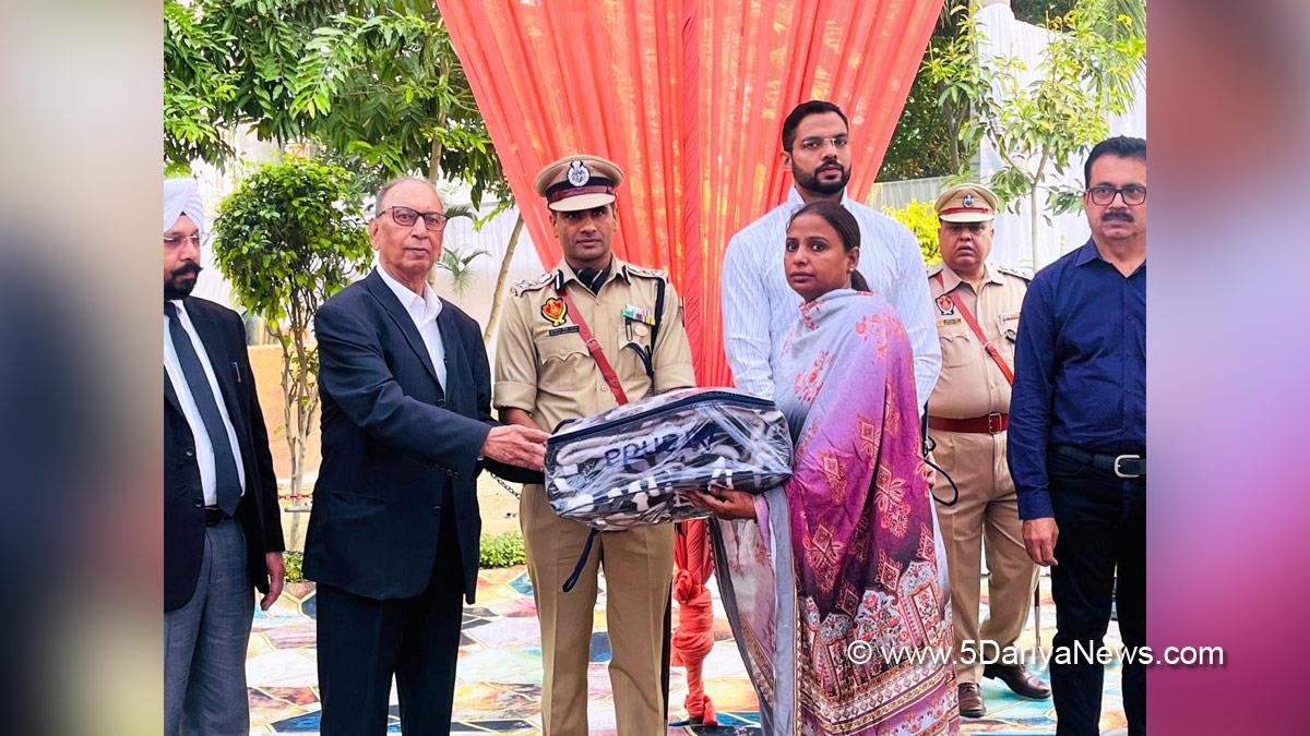 Jitendra Jorwal, DC Ludhiana, Ludhiana, Deputy Commissioner Ludhiana,Kuldeep Singh Chahal,  65th Police Commemoration Day, Police Commemoration Day, National Police Commemoration Day, Police, Punjab Police, Ludhiana