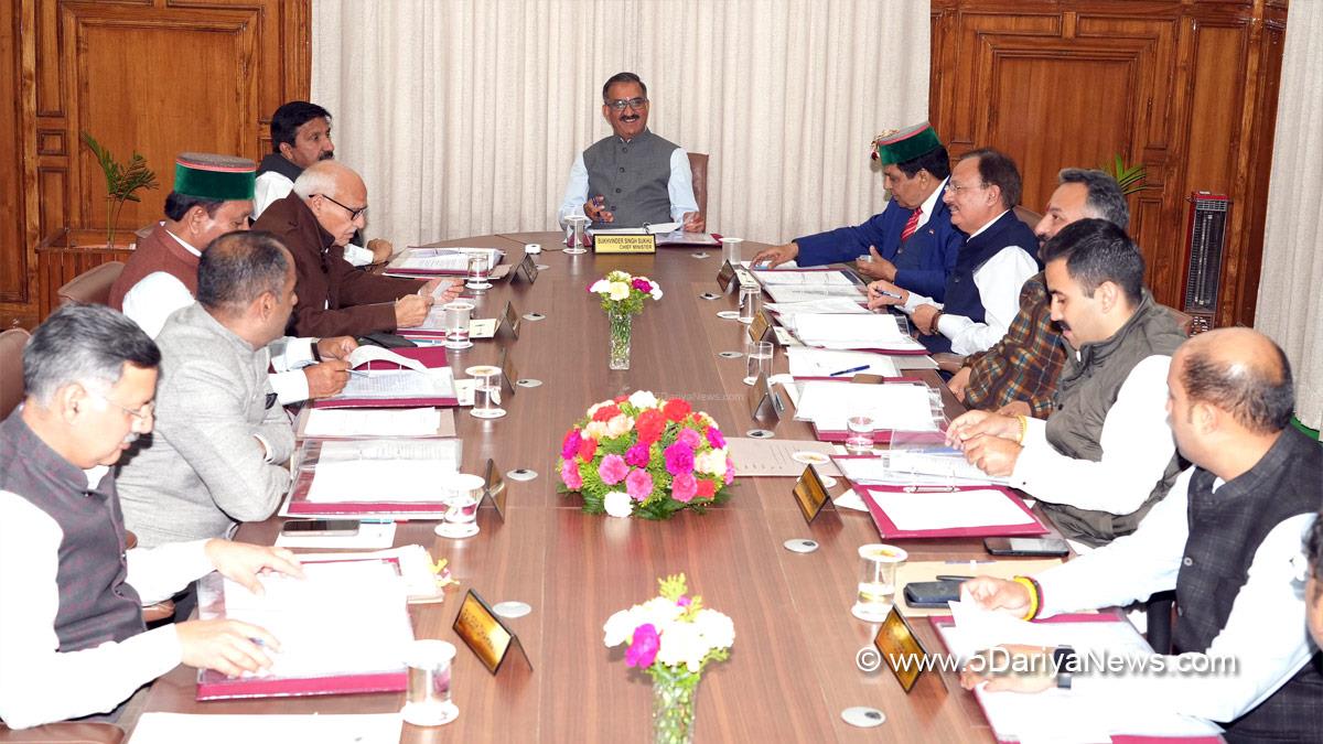 Sukhvinder Singh Sukhu, Himachal Pradesh, Himachal, Congress, Indian National Congress, Himachal Congress, Shimla, Chief Minister of Himachal Pradesh, Cabinet Decisions Himachal