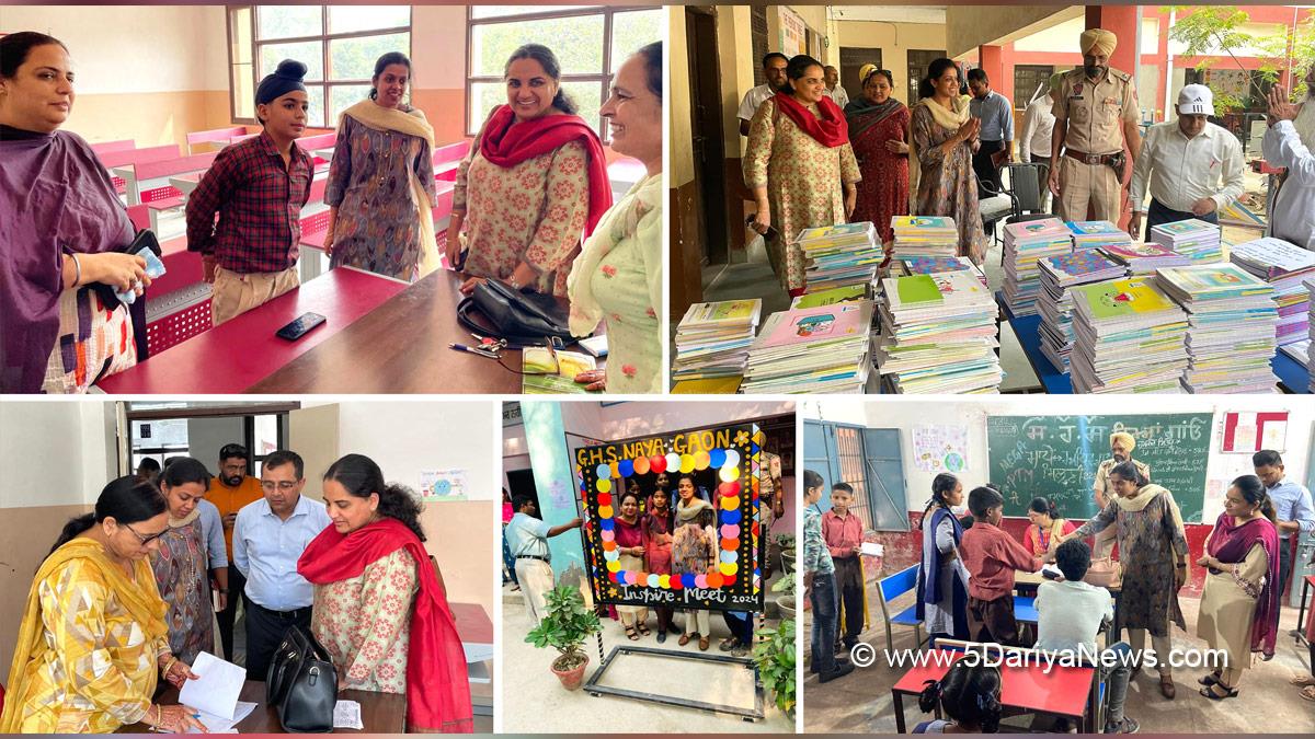 Aashika Jain, DC Mohali, Deputy Commissioner Mohali, S.A.S. Nagar, S.A.S. Nagar Mohali, Mohali, Sahibzada Ajit Singh Nagar, Jaspreet Talwar, Mega Parent Teacher Meet, Mega PTM, School of Eminence