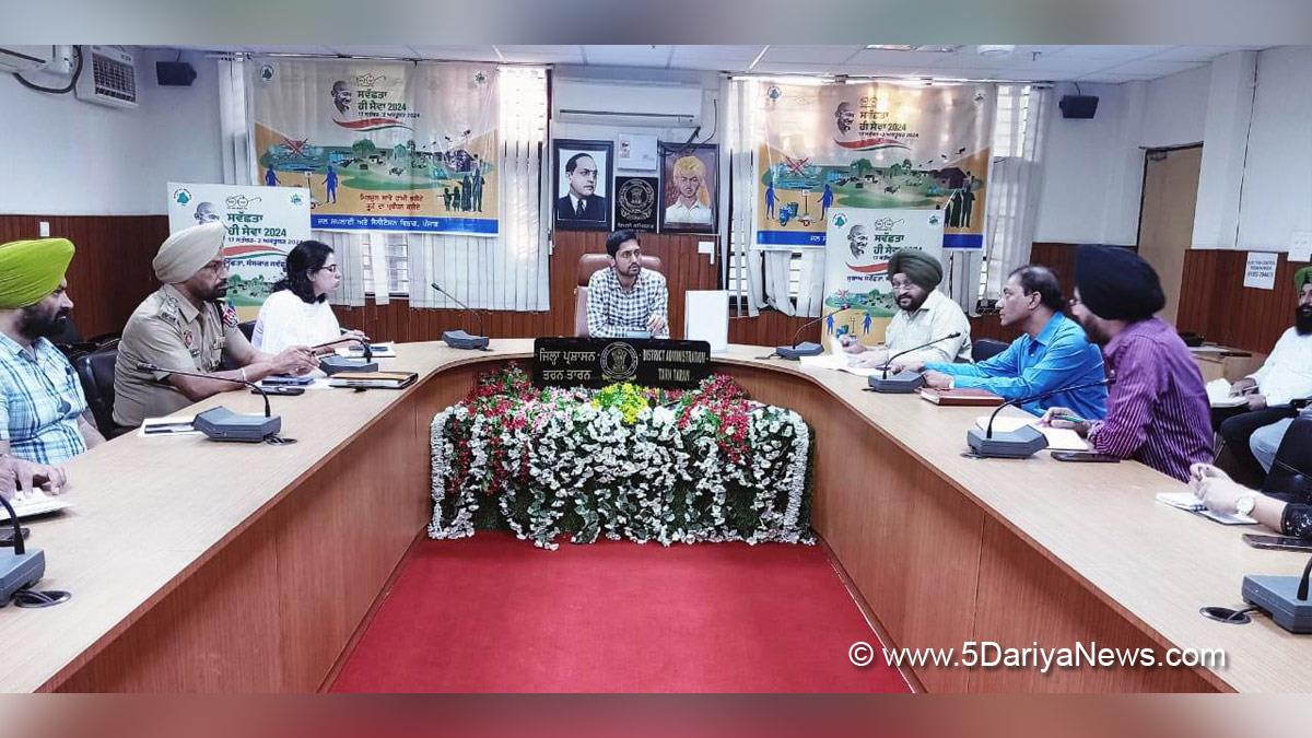Paramvir Singh, DC Tarn Taran, Tarn Taran, Deputy Commissioner Tarn Taran 