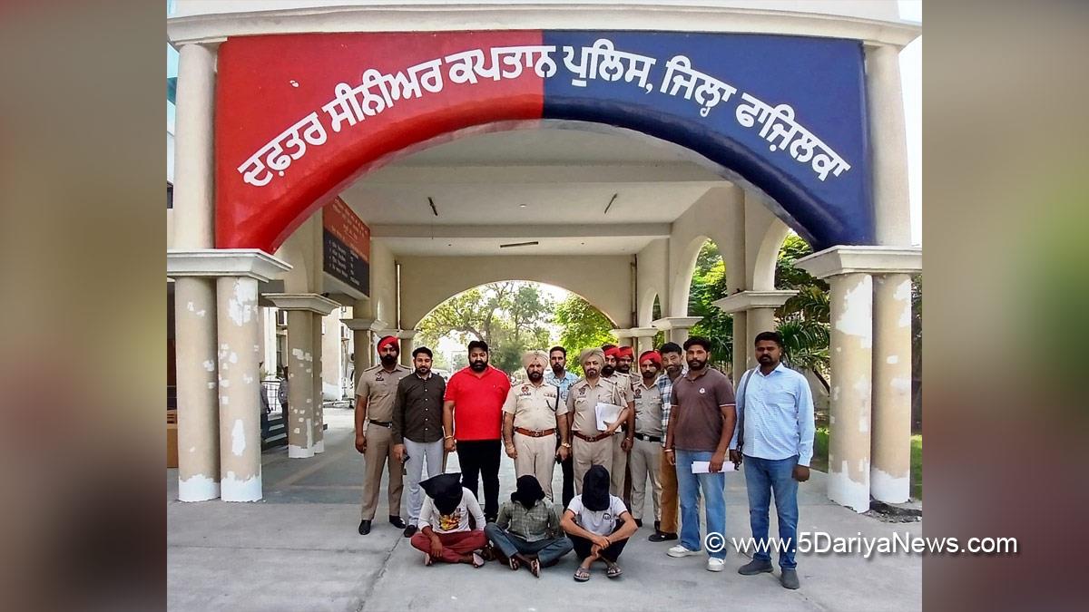 Crime News Punjab, Punjab Police, Police, Crime News, Fazilka Police, Fazilka