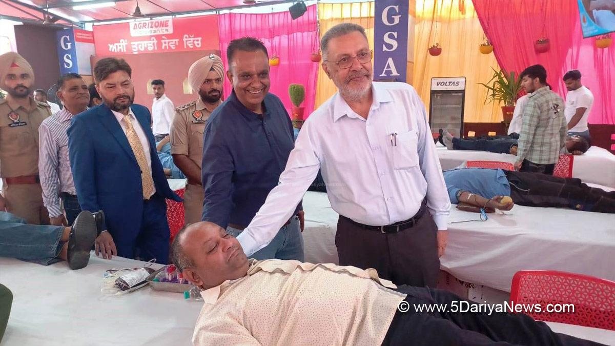 Dr. Balbir Singh, Patiala, AAP, Aam Aadmi Party, Aam Aadmi Party Punjab, AAP Punjab, Government of Punjab, Punjab Government, Blood Donation Camp