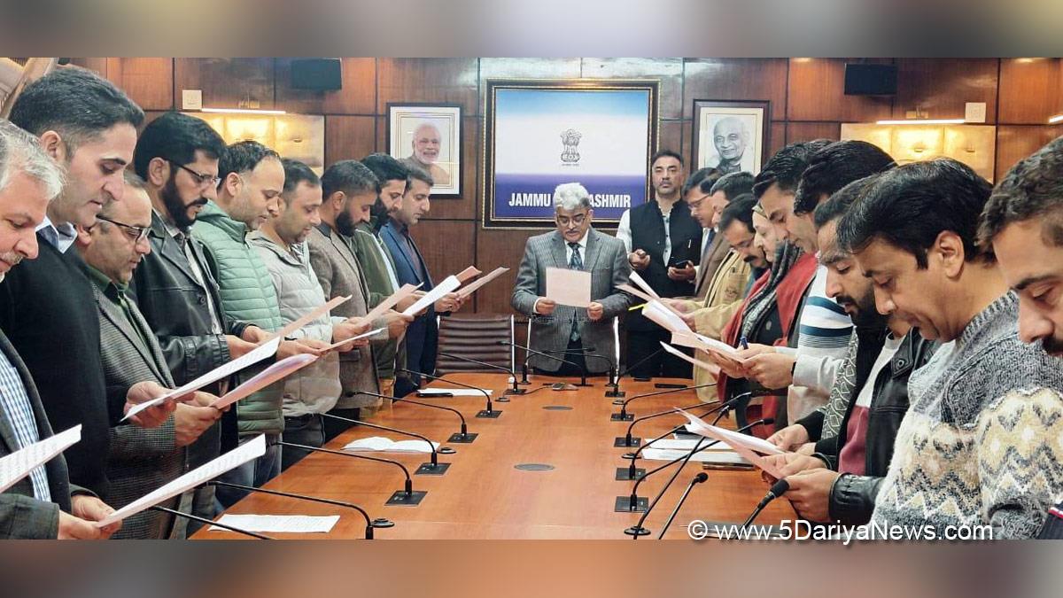 Atal Dulloo, Kashmir, Jammu And Kashmir, Jammu & Kashmir, Chief Secretary Kashmir, Rashtriya Ekta Diwas, Sardar Vallabhbhai Patel, Unity Pledge