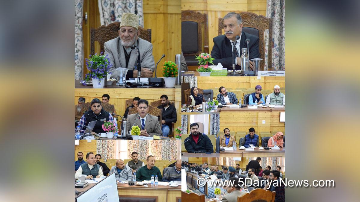 Manzoor Ahmad Qadri, Bandipora, Deputy Commissioner Bandipora, Kashmir, Jammu And Kashmir, Jammu & Kashmir, District Administration Bandipora, Ab Gani Bhat, District Development Council Bandipora