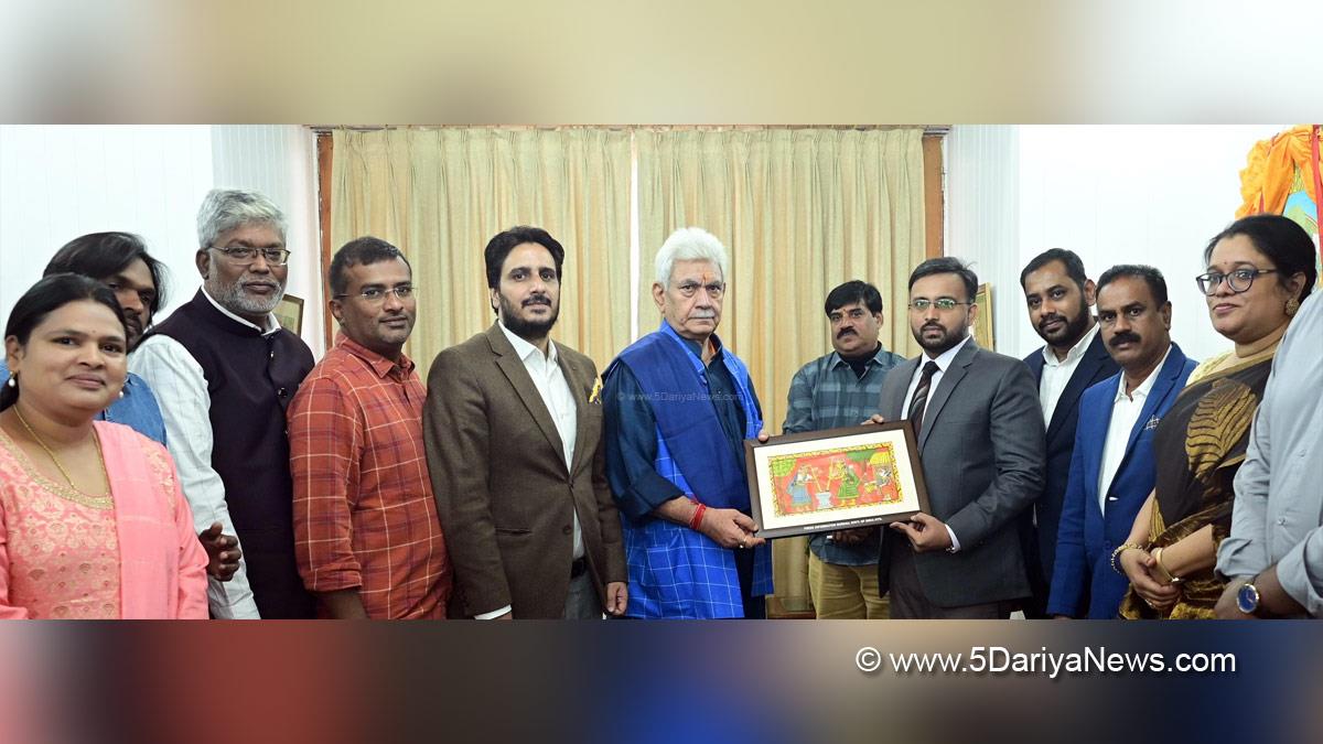 Manoj Sinha, Lieutenant Governor J&K, Raj Bhavan, Jammu, Srinagar, Kashmir, Jammu And Kashmir, Jammu & Kashmir