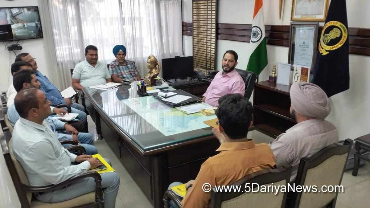 Rajesh Dhiman, DC SBS Nagar, Shaheed Bhagat Singh Nagar, Nawanshahr, S.B.S. Nagar, Deputy Commissioner S.B.S. Nagar