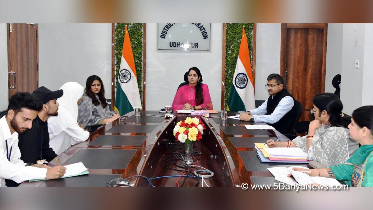 Saloni Rai, Udhampur, DDC Udhampur, District Development Commissioner Udhampur, Kashmir, Jammu And Kashmir, Jammu & Kashmir, District Administration Udhampur