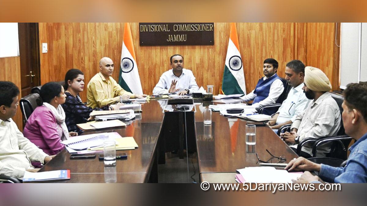 Ramesh Kumar, Jammu, DDC Jammu, Divisional Commissioner Jammu, Kashmir, Jammu And Kashmir, Jammu & Kashmir, District Administration Jammu