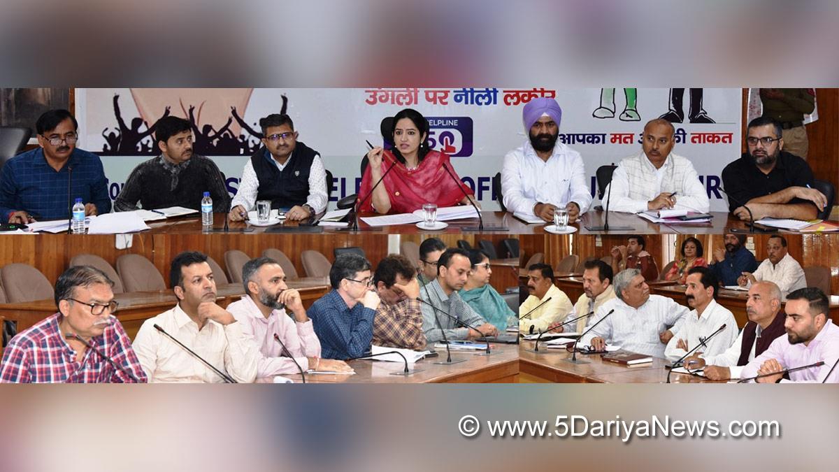 Saloni Rai, Udhampur, DDC Udhampur, District Development Commissioner Udhampur, Kashmir, Jammu And Kashmir, Jammu & Kashmir, District Administration Udhampur