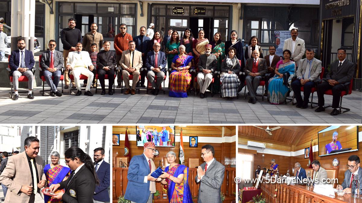 Himachal Pradesh National Law University, HPNLU Shimla, Dr. Priti Saxena, Justice Deepak Gupta, Justice Tarlok Singh Chauhan, Himachal Pradesh High Court