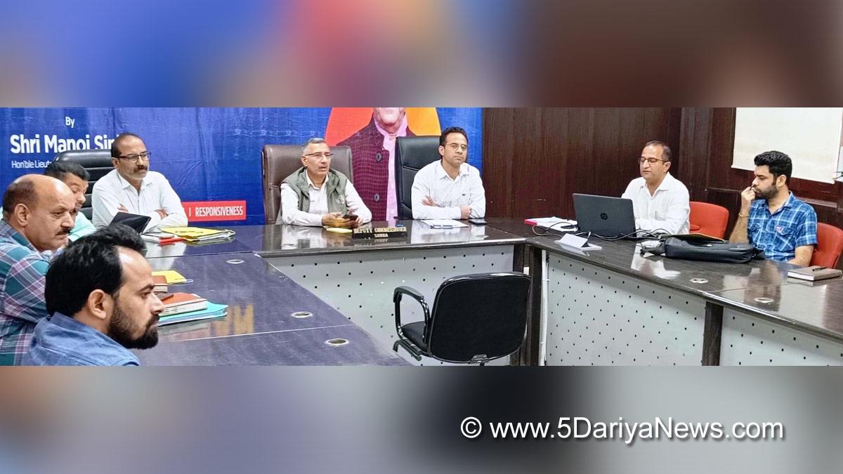 Rajesh Sharma, Rajesh Kumar Sharma, Samba, Deputy Commissioner Samba, Kashmir, Jammu And Kashmir, Jammu & Kashmir, District Administration Samba