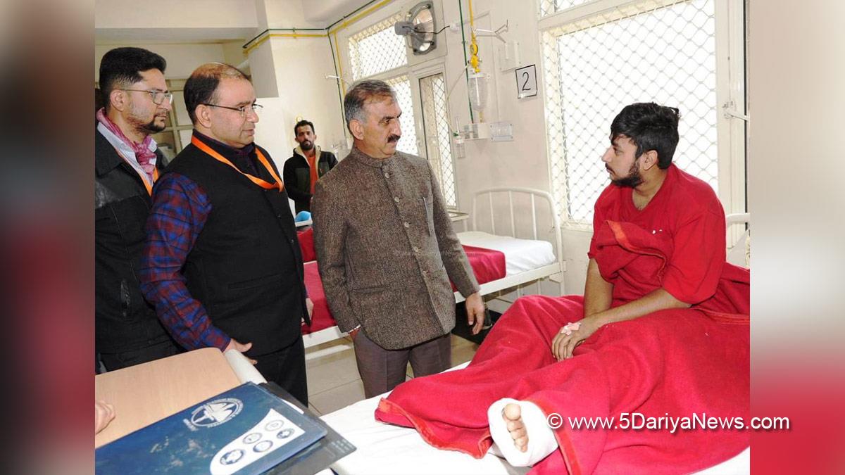 Sukhvinder Singh Sukhu, Himachal Pradesh, Himachal, Congress, Indian National Congress, Himachal Congress, Shimla, Chief Minister of Himachal Pradesh