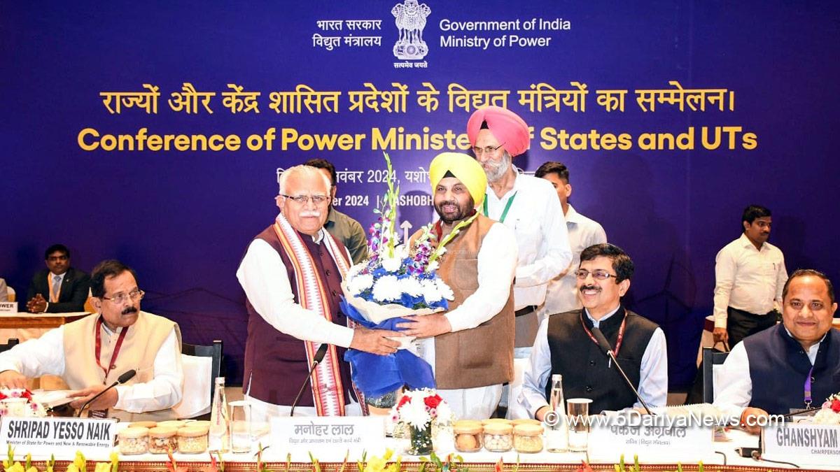 Harbhajan Singh ETO, AAP, Aam Aadmi Party, Aam Aadmi Party Punjab, AAP Punjab, Government of Punjab, Punjab Government, Manohar Lal Khattar, Union Minister of Power and Minister of Housing & Urban Affairs, Ministry of Power and Minister of Housing & Urban Affairs, BJP, Bharatiya Janata Party