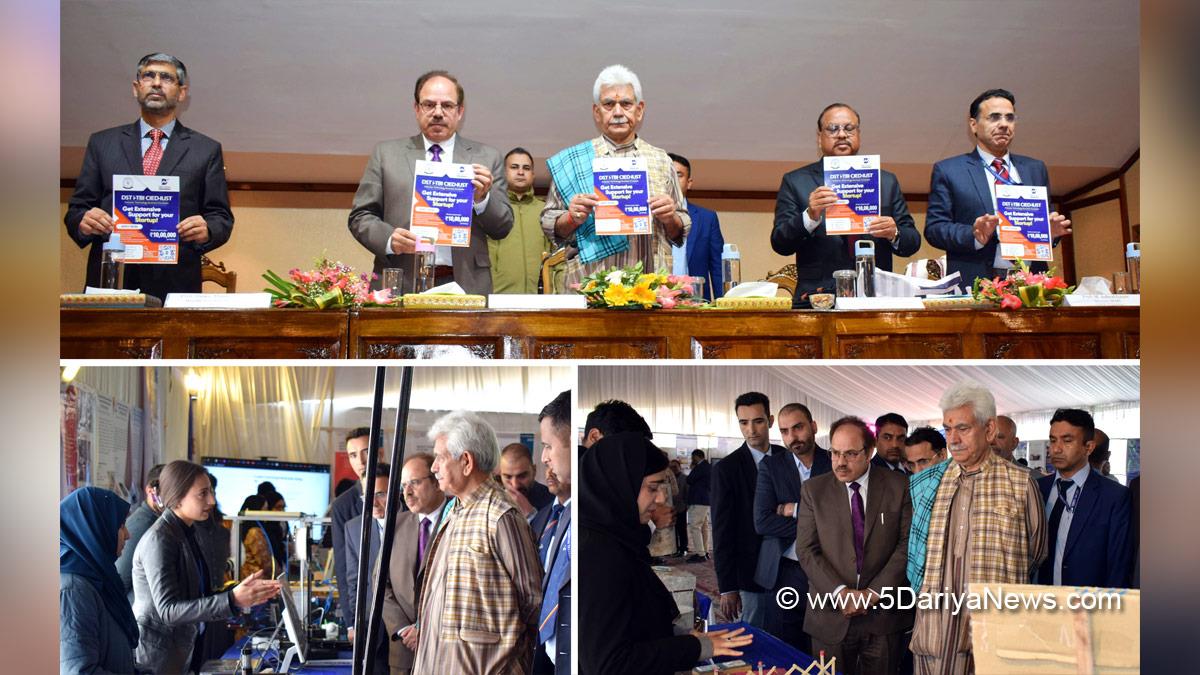 Manoj Sinha, Lieutenant Governor J&K, Raj Bhavan, Jammu, Srinagar, Kashmir, Jammu And Kashmir, Jammu & Kashmir, Islamic University of Science and Technology, Awantipora