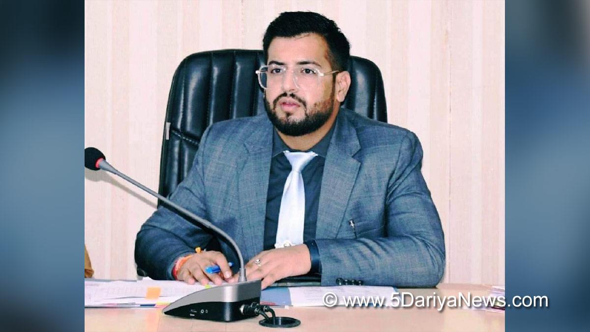 Abhishek Sharma, Rajouri, DDC Rajouri, District Development Commissioner Rajouri, Kashmir, Jammu And Kashmir, Jammu & Kashmir, District Administration Rajouri, Narco Coordination Centre