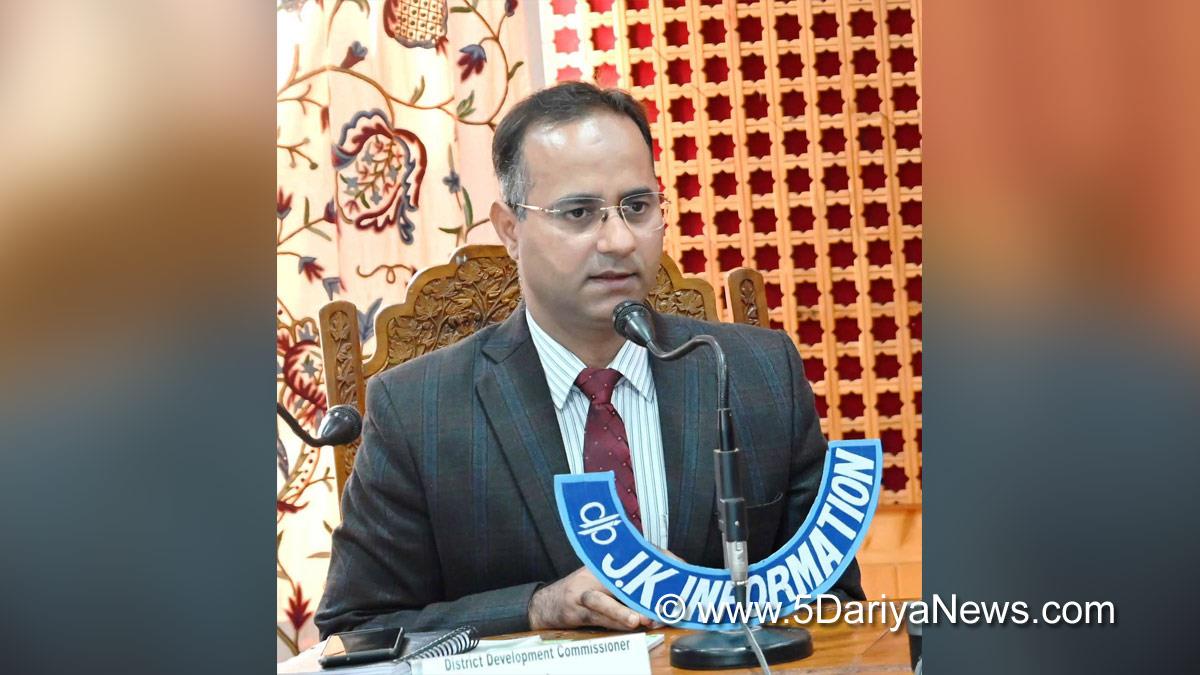 Mohammad Shahid Saleem, Mohammad Shahid Saleem Dar, Shopian, DDC Shopian, District Development Commissioner Shopian, Kashmir, Jammu And Kashmir, Jammu & Kashmir, District Administration
